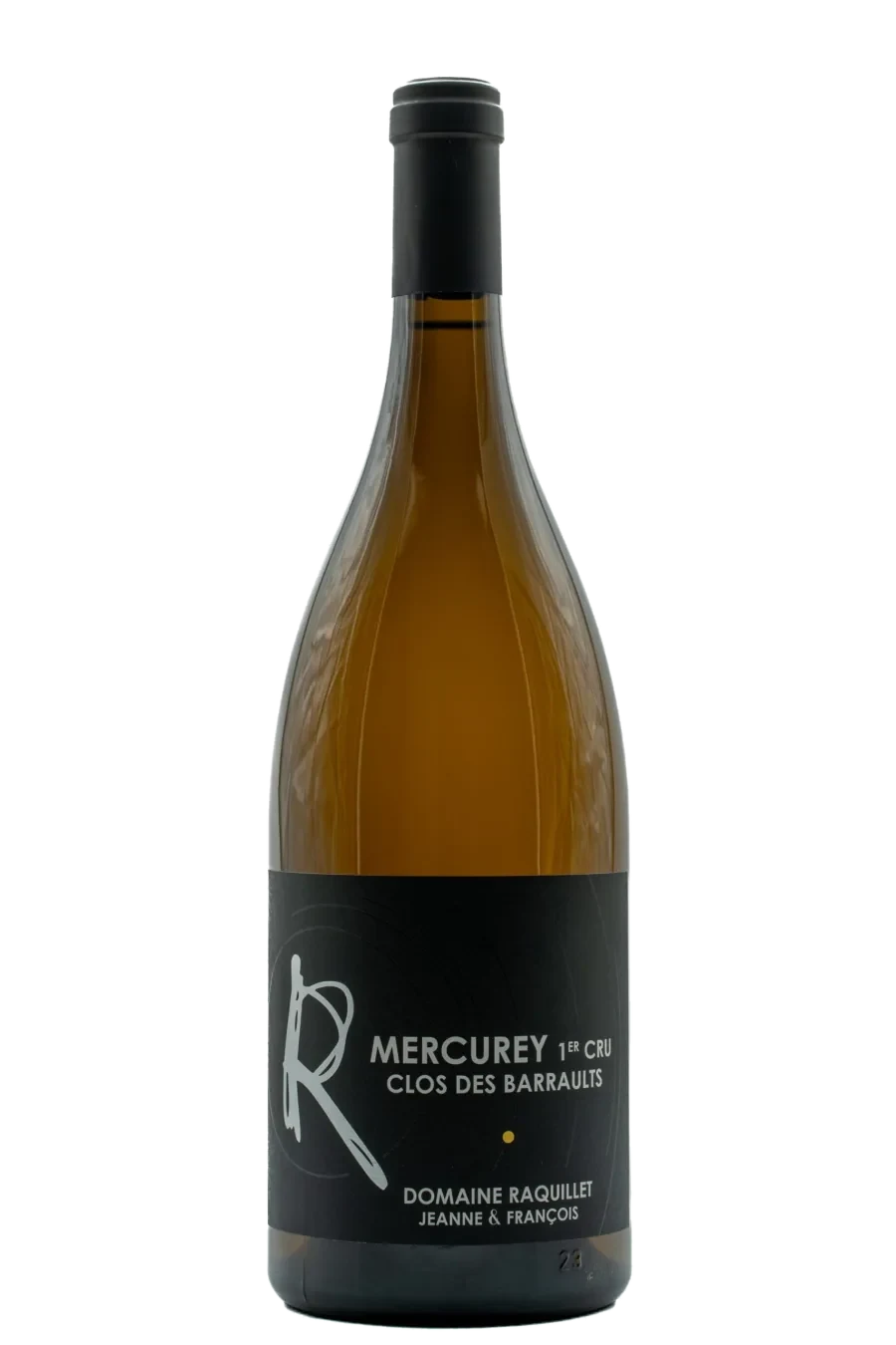 Bouteille de Mercurey Premier Cru White Clos des Barraults, Domaine Raquillet